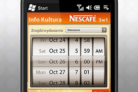 Mobile App Design (Nescafe)