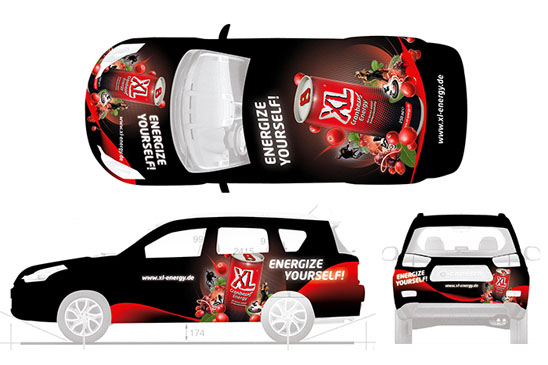 XL Car Branding